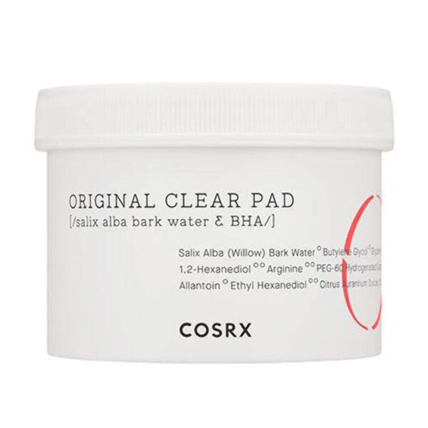 COSRX BHA Toner Pads, 70 Sheets, Exfoliating Pads for Dead Skin & Blackheads