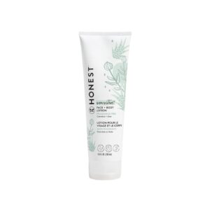 The Honest Company Hydrating Face + Body Lotion - Fragrance Free Sensitive, 8.5 fl oz