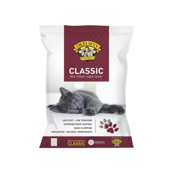 Dr. Elsey's Premium Clumping Cat Litter - Classic - 99.9% Dust-Free, Low Tracking
