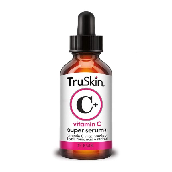 TruSkin Super Vitamin C Face Serum with Niacinamide, Retinol -  2 fl oz