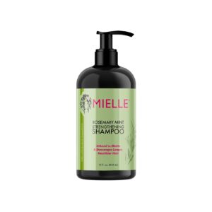 Mielle Organics Rosemary Mint Strengthening Shampoo Infused with Biotin - 12 Ounces