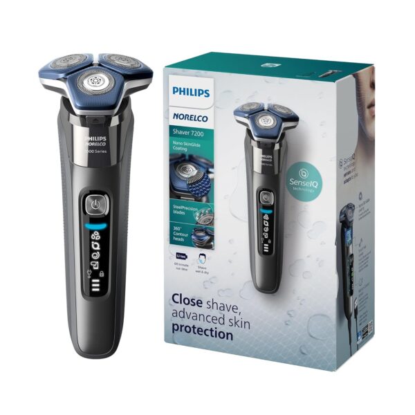 Philips Norelco Shaver 7200, Rechargeable Wet & Dry Electric Shaver, S7887/82