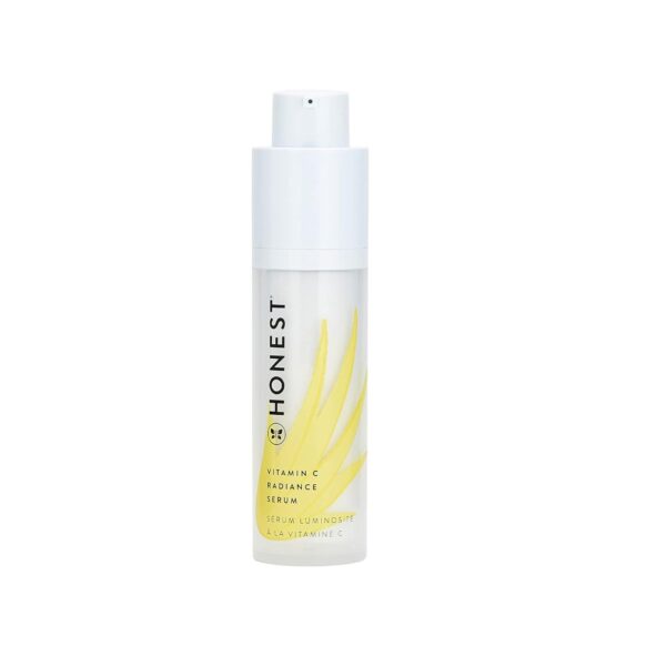 Honest Beauty Vitamin C Radiance Brightening Serum - Hyaluronic Acid - EWG Verified + Cruelty Free -1 fl oz