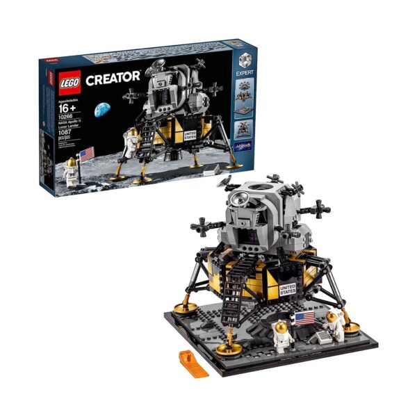 LEGO Creator Expert NASA Apollo 11 Lunar Lander 10266 (1087 Pieces)