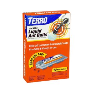 TERRO T300B Liquid Ant Killer, 12 Bait Stations