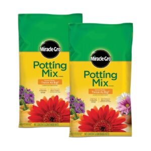 Miracle-Gro Potting Mix, 8 qt. (2 Pack)