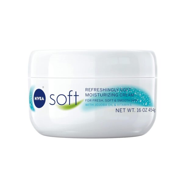 NIVEA Soft Cream, Refreshingly Soft Moisturizing Cream, Body Cream