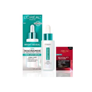 L’Oréal Paris Bright Reveal 12% [Niacinamide + Amino Sulfonic + Ferulic] Dark Spot Serum